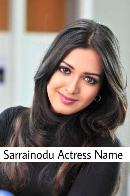 Sarrainodu movie heroine names 