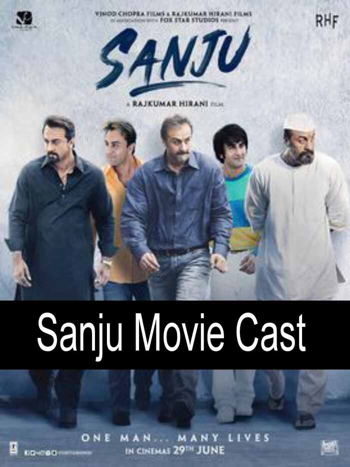 Sanju Movie Cast 