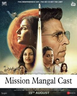 Mission Mangal Cast 