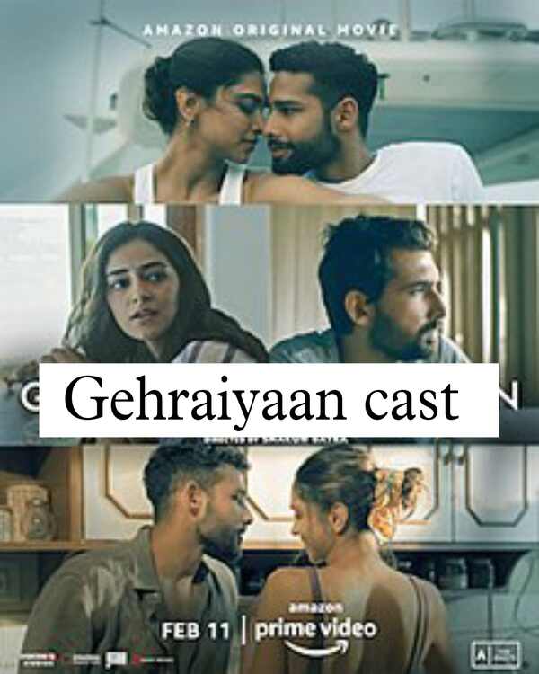 Gehraiyaan cast